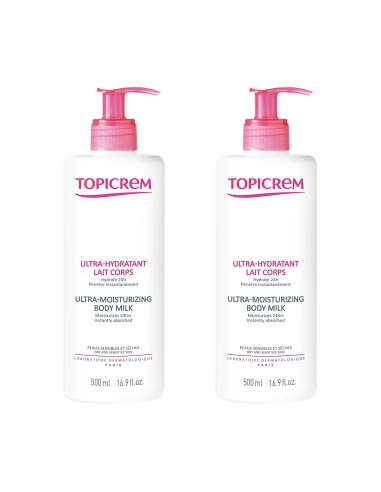 Topicrem Duo Ultra-Hidratante Leite de Corpo 500ml