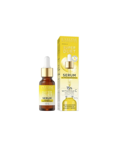 Eveline Cosmetics Super Duet Sérum Antienvelhecimento com Vitamina C 18ml