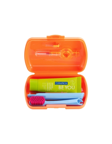 Curaprox Travel Set Explorer Laranja