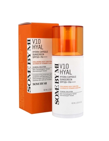 Some By Mi V10 Hyal Hydra Capsule Protetor Solar SPF50 40ml