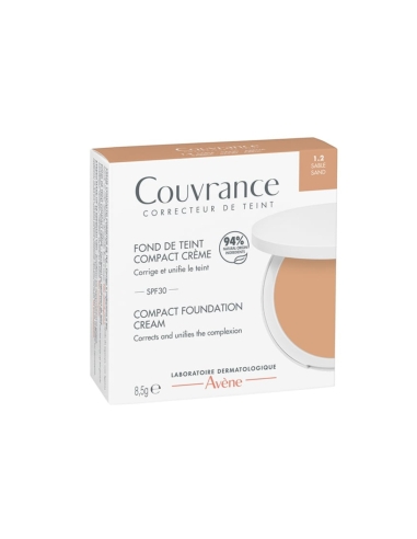 Avène Couvrance Creme Compacto Corretor de Tez 1.2 Areia 8,5g