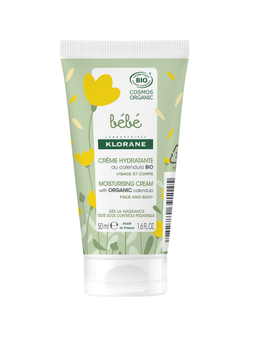 Klorane Bébé Creme Hidratante Bio 50ml