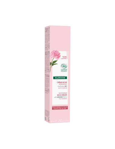 Klorane Peónia Bio Creme Rico Calmante 40ml