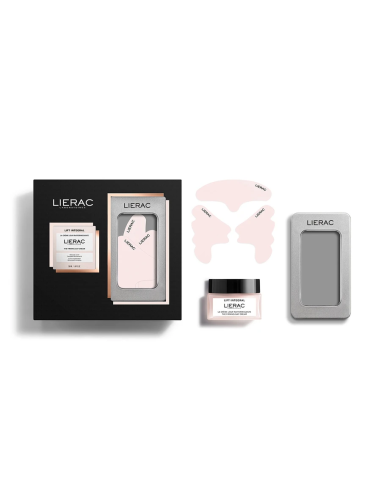 Lierac Coffret Lift Integral O Creme de Dia Refirmante e Patches Rosto Reutilizáveis