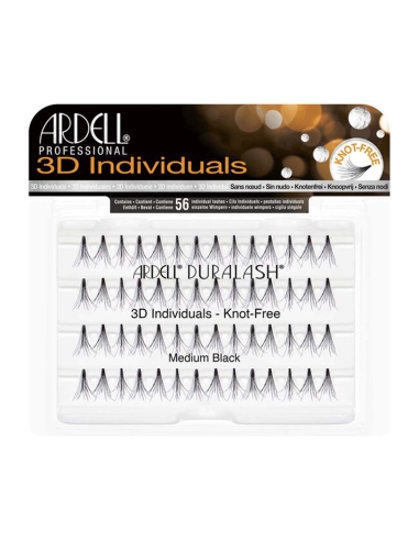 Ardell 3D Individuals  Knot-Free Medium Black