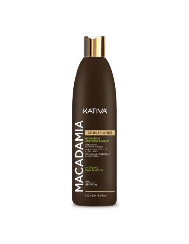 Kativa Macadamia Condicionador Hidrataçao Suavidade e Brilho 550ml