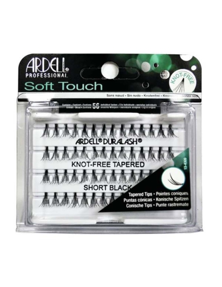 Ardell Soft Touch Knot Free Tapered Short Black 56uni