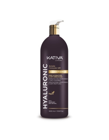 Kativa Hyaluronic Condicionador Hidrataçao Profunda e Anti Quebra 1000ml