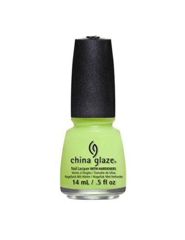 China Glaze Verniz Unhas Grass is Lime Greener 14ml