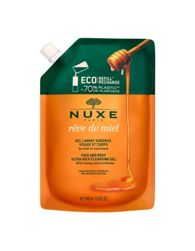 Nuxe Rêve de Miel Gel Lavante Recarga 400ml