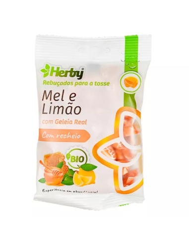 Herby Rebuçados Mel e Limão com Geleia Real 60g