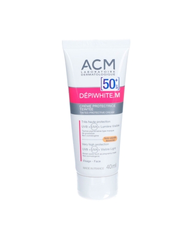 ACM DepiWhite M Creme SPF50+ Com Cor Natural 40ml