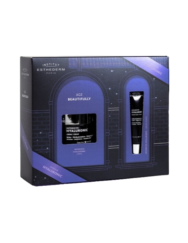 Institut Esthederm Coffret Intensive Hyaluronic Creme 50ml e Intensive Hyaluronic Sérum Olhos 15ml