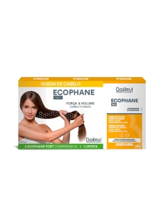 Ecophane Cabelo e Unhas Cápsulas Pack 3x60Caps