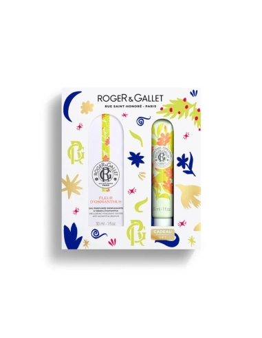 Roger Gallet Pack Fleur Dosmanthus Água Perfumada 30ml e Creme Mãos 30ml