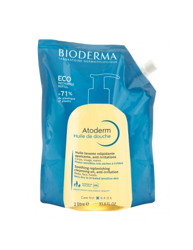 Bioderma Atoderm Óleo de Duche Recarga 1000ml