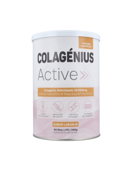 Colagénius Active Pó Sabor Laranja 345g