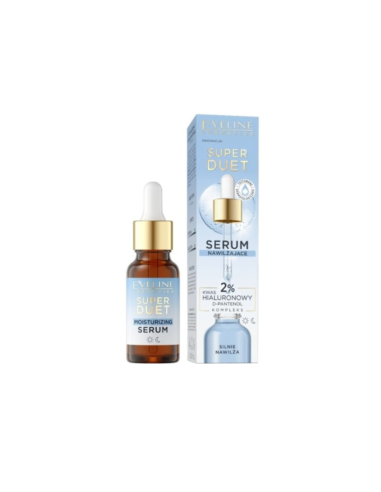 Eveline Cosmetics Super Duet Sérum Hidratante com Ácido Hialurónico 18ml