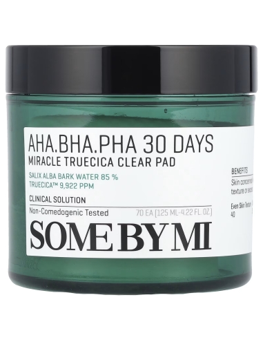 Some By Mi AHA BHA PHA 30 Days Miracle Truecica Clear Pad 125ml