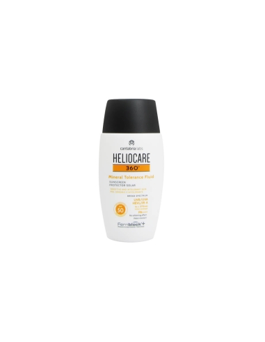 Heliocare 360 Fluido Mineral Tolerance SPF50 50ml