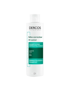 Dercos Champô Tratamento Sebo Corrector 200ml