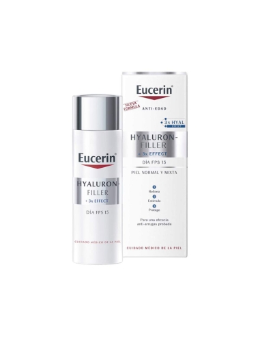 Eucerin Hyaluron Filler Anti-Rugas Creme de Dia 50ml