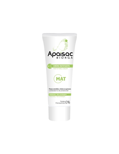 Apaisac Mat Emulsão Matificante Hidratante 40ml