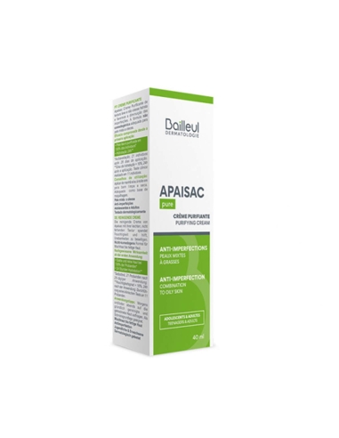 Apaisac Pure Emulsão Purificante Anti-Imperfeições 40ml