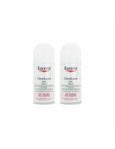 Eucerin Desodorizante Roll On 24H 50mlx2