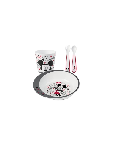 NUK Mickey Conjunto de Mesa 9+M