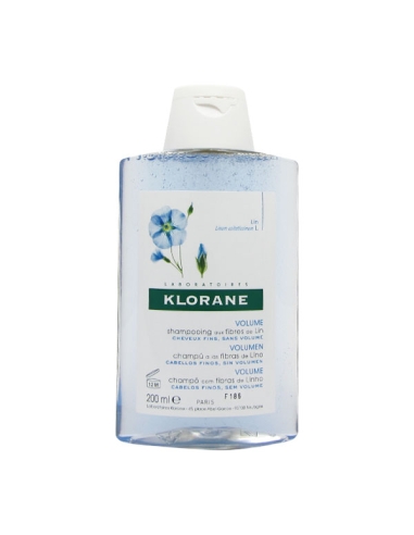 Klorane Champô Fibras de Linho Cabelos Finos 200ml