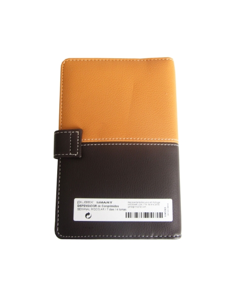 Pilbox Smart Dispensador de Comprimidos 7 Módulos com Bolsa