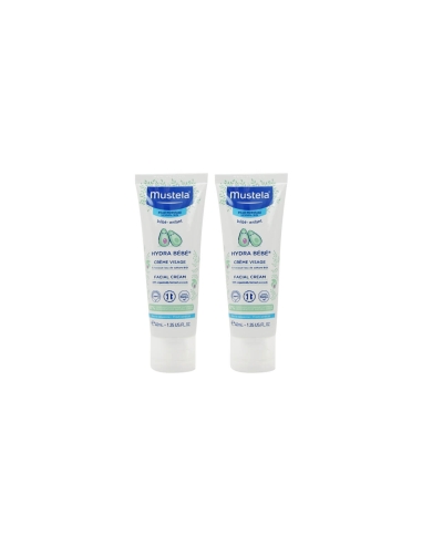 Mustela Pack Hydra Bébé Rosto 2X40ml