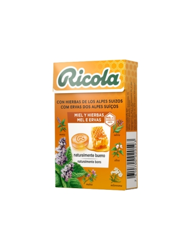 Ricola Mel e Ervas Suiças 50g