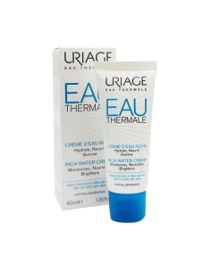 Uriage Creme de Água Rico Pele Seca 40ml 2