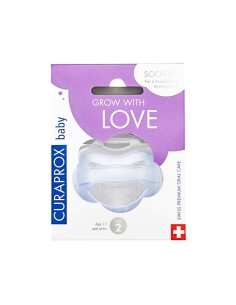 Curaprox Baby Chupeta Silicone Azul Tamanho 2