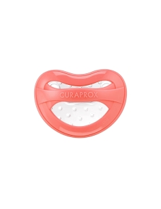 Curaprox Baby Chupeta Silicone Coral Tamanho 0 2