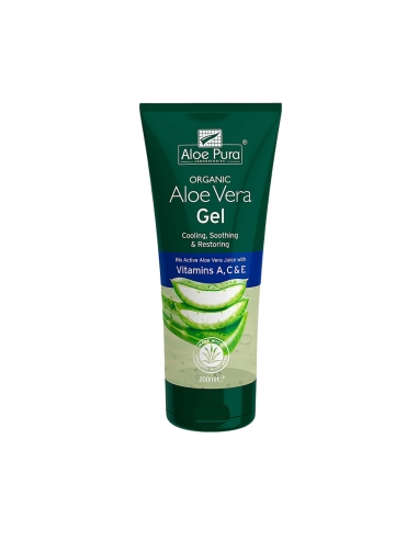 Aloe Pura Gel de Aloé Vera Biológico com Vitaminas A, C e E 200ml