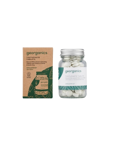 Georganics Pasta de Dentes Menta 120 Pastilhas