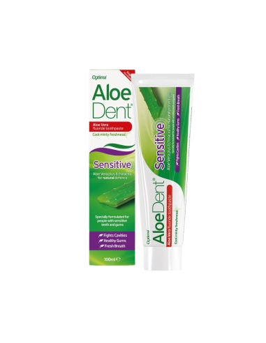 AloeDent Sensitive Pasta Dentrifica com Flúor 100ml