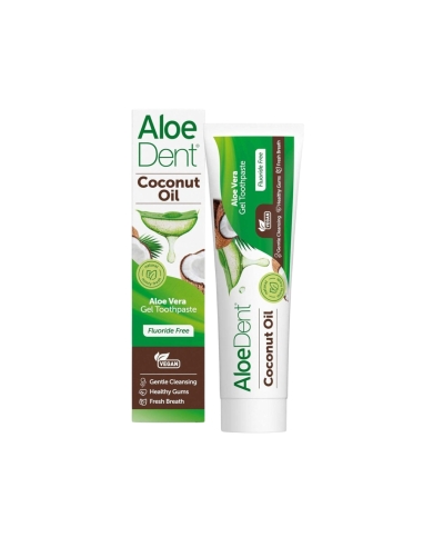 AloeDent Gel Dentrifico com Óleo de Coco 100ml