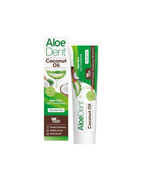 AloeDent Gel Dentrifico com Óleo de Coco 100ml