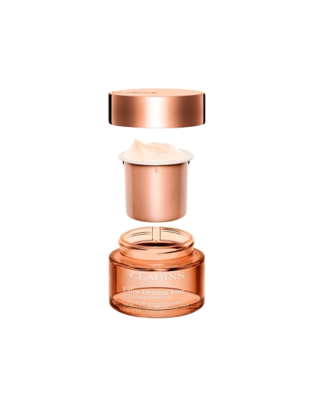 Clarins Extra-Firming Jour Creme de Dia Refirmante para Todos os Tipos de Pele Recarga 50ml