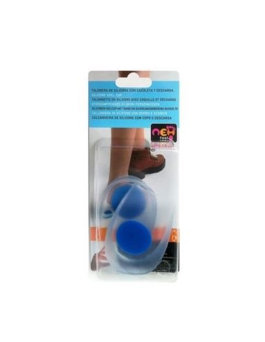 Neh Feet Calcanheira de Silicone com Copo e Descarga M 2 Unidades