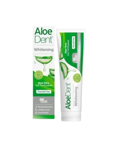 AloeDent Pasta Dentífrica em Gel Branqueadora Sem Flúor...