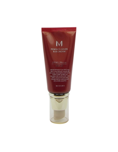 Missha M Perfect Cover BB Cream FPS42/PA+++ No.21 Light Beige 50ml