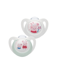 Nuk Star Peppa Pig Chupeta 18-36m 2uns 2