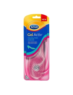 Scholl Gelactiv Palmilha Gel Sapatos Uso Diário X2