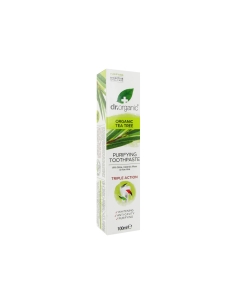 Dr.Organic Melaleuca Pasta Dentífrica 100ml 2