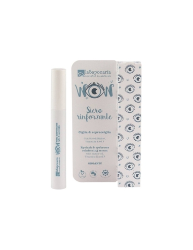 laSaponaria WOW Serum Fortificante para Pestanas e Sobrancelhas 10ml